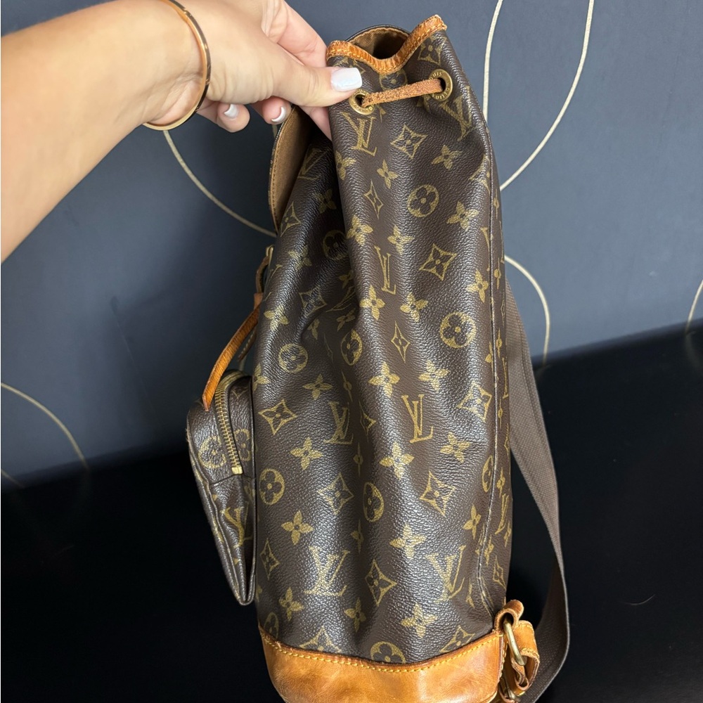 Authentic Louis Vuitton montsouris GM backpack monogram discontinued - Picture 5 of 13